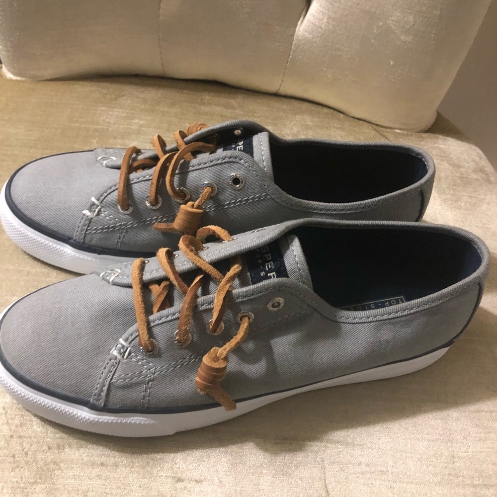 Sperry Top Sider Grey Sneakers